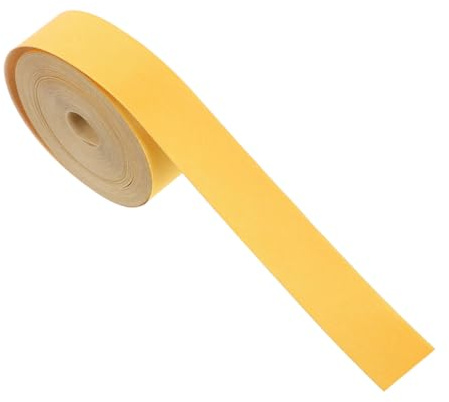 CHILDWEET Bandes De Tissu Auto-adhésives Pour Abat-jour Ruban De Réparation Décoratif Tissu Bordure De Lampe Pour Projets Mètres Couleur Dorée Brillante