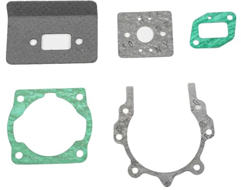 Getdoublerich Set di guarnizioni motore per decespugliatore modelli 40-5 e 44-5 - kit di guarnizioni in fibra di carta, 10 x 10 x 2 cm, verde, set