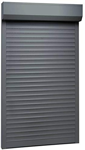 Tidyard Tapparella Avvolgibile in Alluminio 100 x 210 cm Antracite