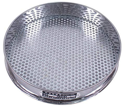 SPUZZO Großes Gartensieb ， Großes Bodensieb for Labortests Im Garten. (Color : Aperture 3mm)