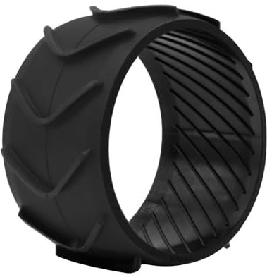 JAMSSOW Radschutz XL Kompatibel mit Worx Landroid Frontrad Profil Erhöhung Überzug M500,M700,S300,M1000,M500 Plus,M700 Plus,L800,L1000,Worx Landroid Zubehör,Profil Erhöhung und Traktionsverbesserung