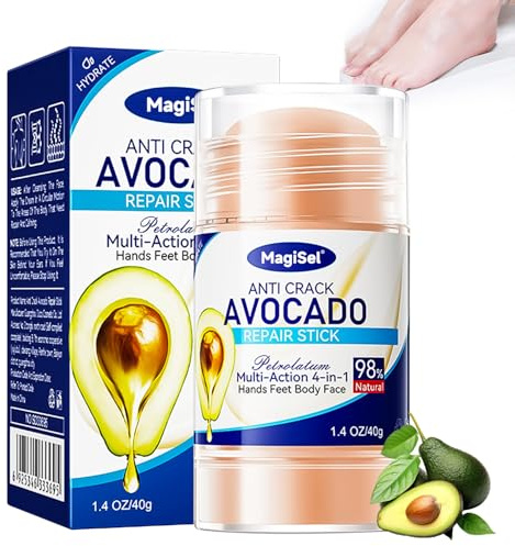 Crema Para Pies, Crema Reparadora para Talones Agrietados, Nutrición Intensa para Durezas, Hydratación Produnda, Eliminador de Callos y Suaviza - Hidratante para Pies, 40g