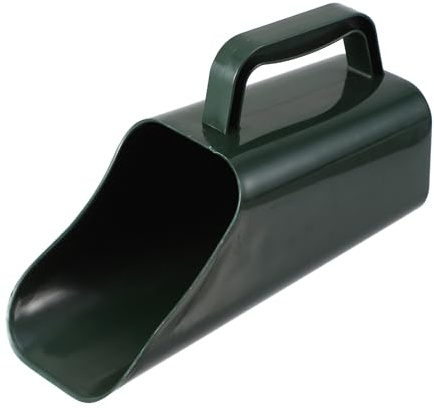Luxshiny Pala Cubo de Plástico para Jardinería 1 Unidad, Herramienta Multifuncional para Tamizar Tierra Vegetal, Resistente al Desgaste, Apta para Suculentas y Macetas en Huerto y Jardín
