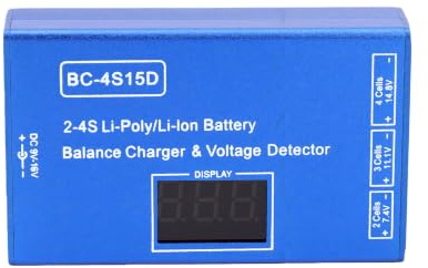 Luocute Snabbladdning Batteribalansladdare, 1500mA 1000mA (#2) | RC bilbatteriladdare för LiPo Li Ion LiFePO4 NiMH NiCd RC hobbybatterier med överladdningsskydd Säkerhet avstängd