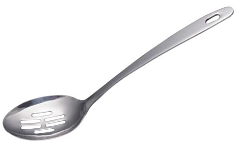 IMEEA Slotted Spoon Stainless Steel Cooking Spoon Kitchen Serving Spoons, 12.8inch/32.5cm