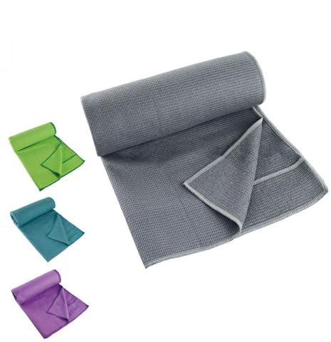 Vivezen - Serviette de Yoga 63 x 180 cm antidérapante - 4 Coloris
