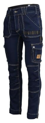North Ways Pantalon De Travail Multipoches en Jean Usain