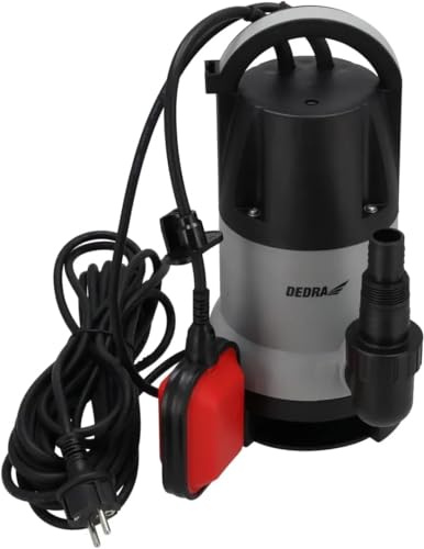 Garden DEDRA DED843 900 W dränkbar pump för rent och smutsigt vatten dränkbar pump 7 m, kabel 10 m