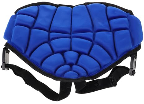 Alipis Pantalon de Protection Hanche Garçon Fille Rembourré pour Roller Patinage Snowboard Short Protecteur Respirant Ajustable Bleu Taille S Enfant Garçon Fille Débutant