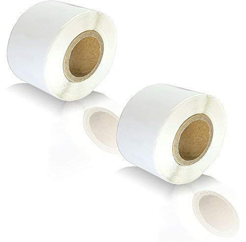 2x Print-Klex Etiketten-Rollen kompatibel für Dymo 99010 Labelwriter 450 450 Duo 450 Series 450 Turbo 450 Twin Turbo DUO SE 450 L Twin Turbo 99010 S0722370 89mm x 28mm 130 Label Drucker Plus Serie