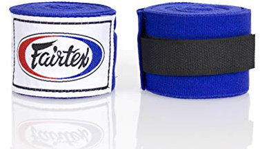 Fairtex Boxbandagen, durchgehend elastisch, 100% Baumwolle, for Muay Thai, Kick-Boxen, MMA K1