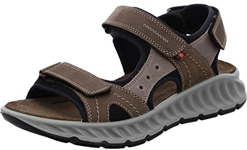 ara Herren Elias Sandale, Moro,Grey/Black, 44 EU