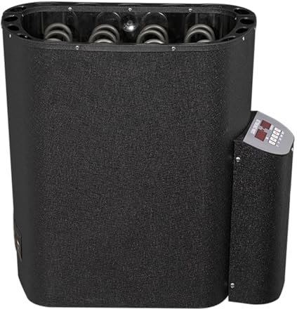 OXOAMP Sauna-Dampfdusche 4,5 kW Edelstahl-Innensaunaofen, elektrische Saunaheizung, Sauna-Dampfmaschine, Nassdampfmaschine for Sauna