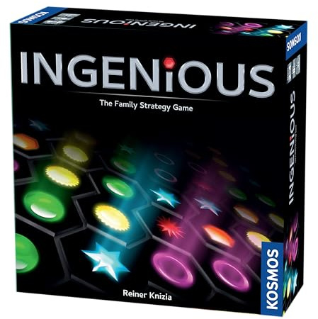 Thames & Kosmos Ingenious | Family Strategy Game of Tile Placement & Pattern Building | Ages 8+ | 2–4 Players | Abstract Board Game for Game Night