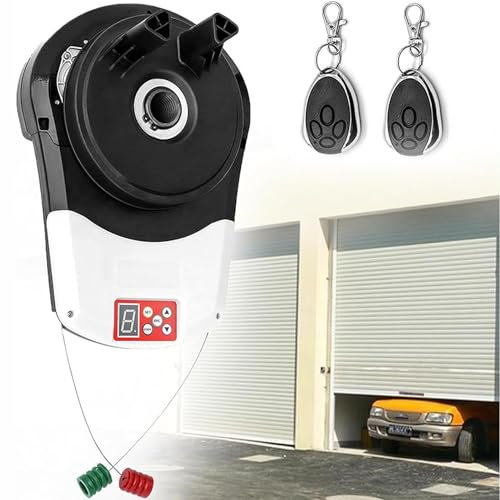 Ouvre-Porte Automatique, Moteur De Levage électronique Pour Portail Roulant, Ouvre-Porte De Garage Intelligent, Avec Force De Levage 800 N, Roulement 22 M², Moteur Intégré Pour Volet Roulant