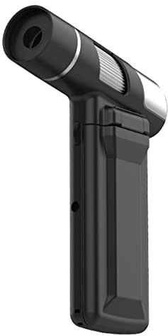 Accessori per microscopi AD203 USB. Microscopio portatile con schermo pieghevole Durata e prestazioni affidabili (Color : AD203-BLACK, Size : 5X-1000X)