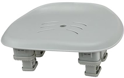 Generic Taburete elevador para bañera, taburete de ducha, taburete ligero para zapatos, taburete antideslizante para bañera, taburete de baño para centro de, Gris