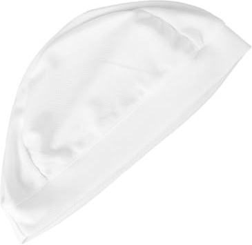 Genérico Gorro de Ciclismo de Secado Rápido Skull Blanco de Poliéster