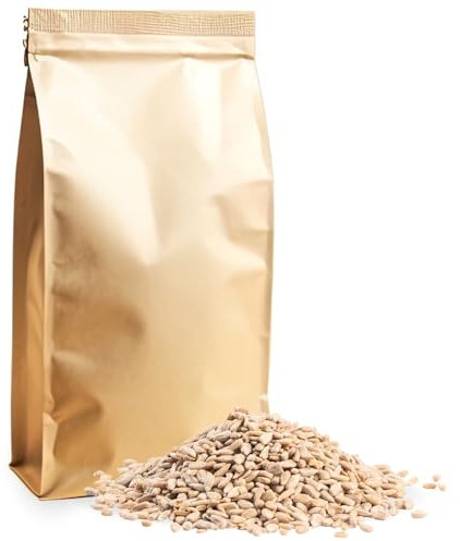 Lyra Pet® | 25 kg Sonnenblumenkerne Geschält in Futterqualität 2. Wahl | Wildvogelfutter Ganzjährig | Ideal für Jungtiere | Vogelfutter für Wildvögel | Wertvolles Streufutter | Sommer und Winter