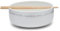 Riviera Maison schüssel porzellan, sushi schale, suppenschalen weiß, rund, Nudelschale, Salatschüssel, Müslischüssel - RM Loves Soul Food Poké Bowl - (ØxH) 21,5x7.5