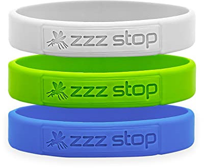 Pulseras antimosquitos de citronela fabricadas en Italia – 3 unidades Colores surtidos Pulsera para hombre y mujer hasta 200 horas de protección