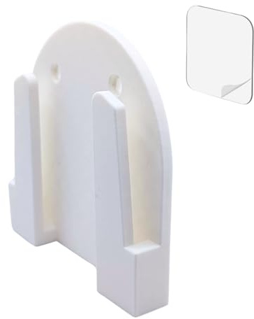 Alchemy Collectives Projector Wall Mount Bracket, White, Compatible with HY300 Pro Series, HDMI Fire Stick Ready, Quick Install (White, Mount, 2 x Sticky Pads)