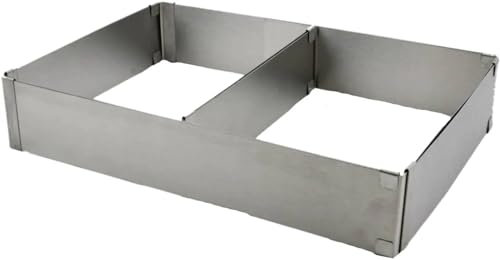 Torten Deko Shop Telaio da forno regolabile, altezza 5 cm