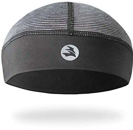 EMPIRELION Forro de casco de refrigeración de perfil bajo, gorro de verano que absorbe el sudor para gorro duro, gorro de trabajo cómodo, Black Strips, Talla única