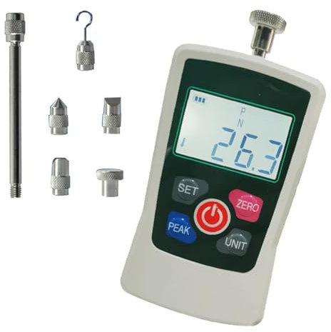 AMF 100N Digital Force Gauge, Portable Push Pull Tester Digital Force Gauge