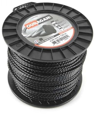 Matijardin - Fil débroussailleuse Ouragan 4 mm x 120 m Spirale Bobine