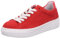 Gabor Damen Low-Top Sneaker, Frauen Halbschuhe,Strassenschuhe,Freizeitschuhe,Turnschuhe,Laufschuhe,schnürschuhe,fire/Rosso,43 EU / 9 UK
