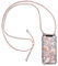 Handykette Handyhülle für Huawei Mate 20 mit Band - Transparent Handy-Kette Handy Hülle mit Kordel zum Umhängen Handyanhänger Halsband Lanyard Case (Rotgold, for Huawei Mate 20)