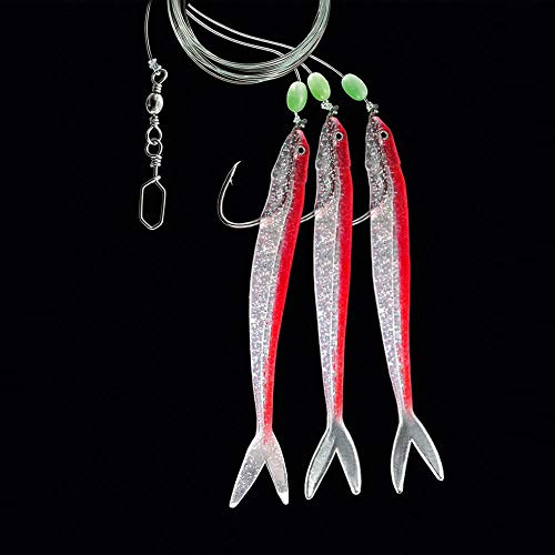 Dega Norw. -Vorfach 3-Arm DS-pink/gl