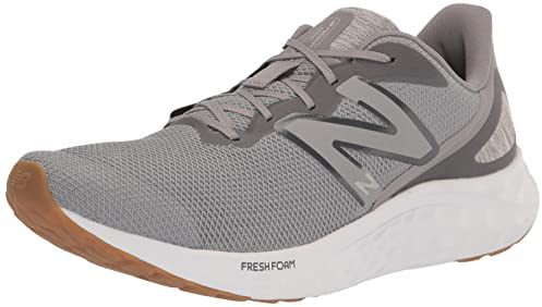 New Balance Men's Fresh Foam Arishi V4 Running Shoe, Marblehead/Castlerock/Silver Metallic, 7.5