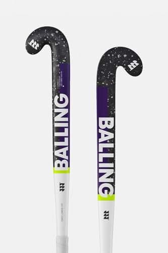 BALLING Power 95 Lowbow, crosse de hockey, hockey sur gazon, hockey sur gazon, bâtons de hockey (citron vert, 97,8 cm)
