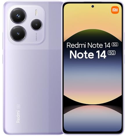 Xiaomi Redmi Note 14 Pro 5G Smartphone 12+256GB 200MP Pro-Grade AI Camera System MediaTek Dimensity 7300-Ultra 1.5K 120Hz Eye-Care Display 5110mAh Battery with 45W Turbo Charging Purple