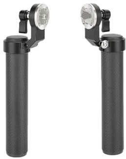 Kompatibel mit ARRI, universeller Kamerahandgriff mit Rosettenbefestigung und M6-Rändelschraube for DSLR-Schulterstative(Carbon Fiber)