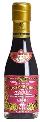 Giusti – Condimento a base di Aceto Balsamico di Modena IGP e Lampone - 100ml