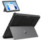 MoKo Hülle Kompatibel mit Microsoft Surface Pro 8 mit 13 Zoll Touchscreen, All-In-One Schutzhülle Tablethülle mit Handschband Unterstützt Typ Cover Tastatur, Schwarz