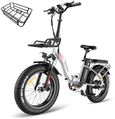 Fafrees F20 MAX Fatbike Ebike Klapprad 20 Zoll mit 48V 22,5AH Akku [ Offiziell ] Mountainbike E-Bike Herren Bremslicht 54N.m, E Bike Damen Elektrofahrrad Klappbar, Electric Fahrrad 150kg