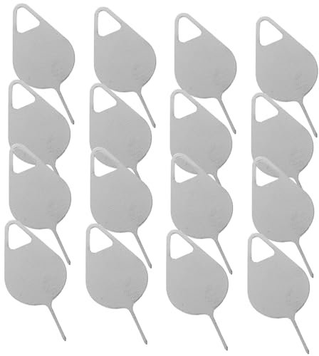 DOITOOL 100piezas Pin Sim Extractor De Bandeja Sim Herramienta De Pin De Expulsión Expulsor De Tarjetas para Teléfonos Inteligentes