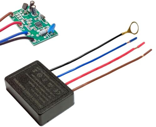 Touch-Sensor-Dimmer, Touch-Lampen-Ersatzsensor | 3-Wege-Touch-Lichtdimmer, Dimmlampensensor | Stufenloses Steuermodul, multifunktionaler Ersatzsensor für Tischlampen
