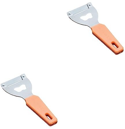 PRETYZOOM 2 Piezas Gadget De Cocina Pelador De Frutas Pelador Fácil De Operar Herramienta De Pelado Multifuncional