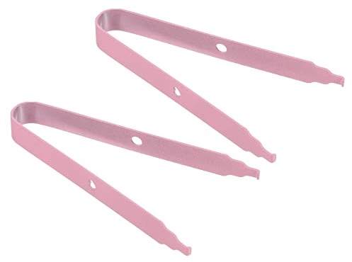 PATIKIL Keycap Puller Switch Remover, 2 Pack DIY Tool Fixing Keyboard Steel for Mechanical Keyboard, Pink