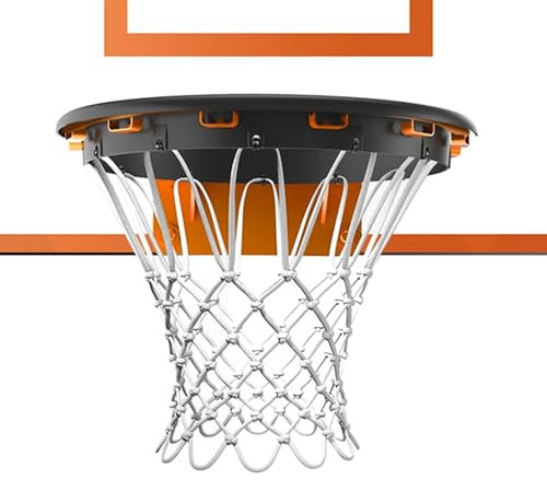 Universellt basketnät – väderbeständigt utomhus basketbollnät universellt | basketplansprodukter för skolor, samhällen, fritidscentra, parker, stadion teksome