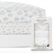 100% Organic Cotton Cot Sheets 120 x 60 Fitted – 3 Pack | GOTS Certified Cot Bed Sheets | Soft Breathable Percale | Snug Fit for Baby Cot Beds