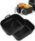 2 Stück Ninja Heißluftfritteuse Zubehör,Air Fryer Silikon Einsatz für Ninja Foodi Max Dual Zone Heißluftfritteuse AF400EU und AF300EU 7.6L-9.5L,Heißluftfritteuse Silikonform Airfryer Zubehör