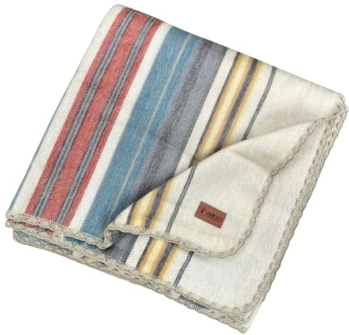 Alpaca Wool Blanket | Large 95 x 65 Inches | Warm & Ultra-Soft | Hypoallergenic, Breathable & Non-Itchy | Alpaca Blanket Ideal for Sofa, Bed or Living Room | Cozy & Lightweight