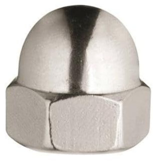 FADIX 18291 Boîte M 50 pièces Écrou aveugle CINC M 6, Multicolore