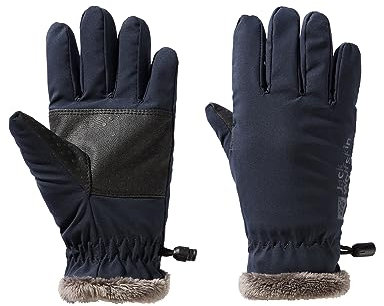 Jack Wolfskin Unisex Kinder HIGHLOFT Glove K Handschuh, Night Blue, 128